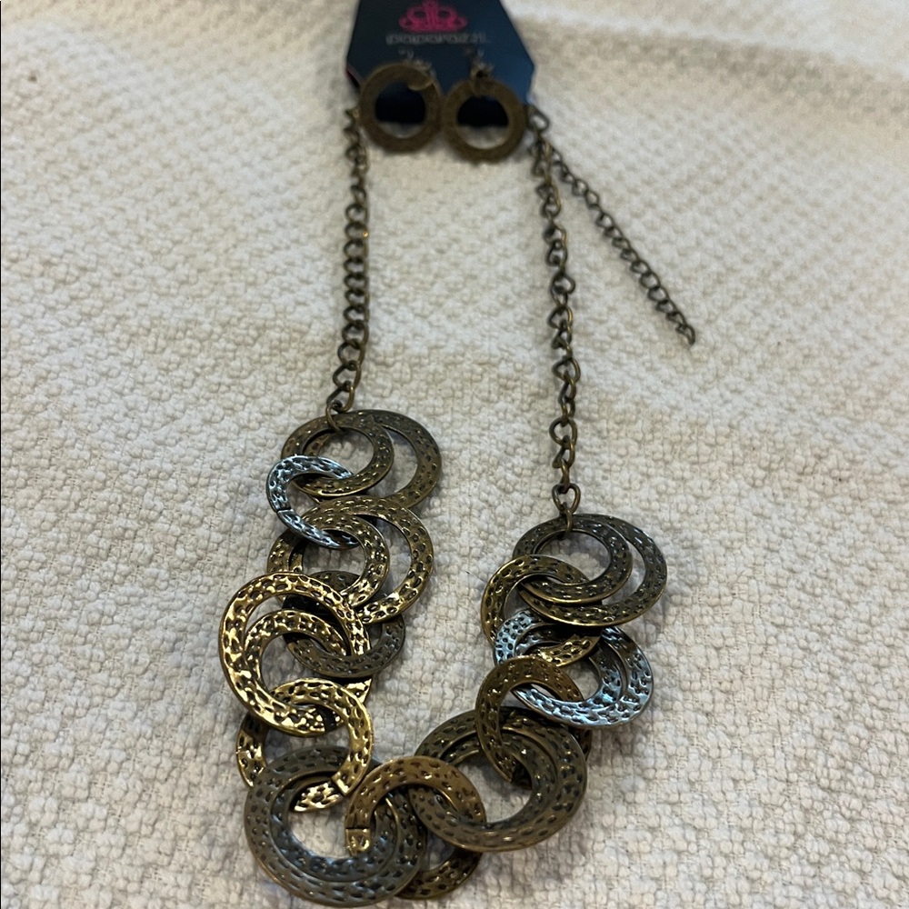 Paparazzi Antique Brass Chain Set